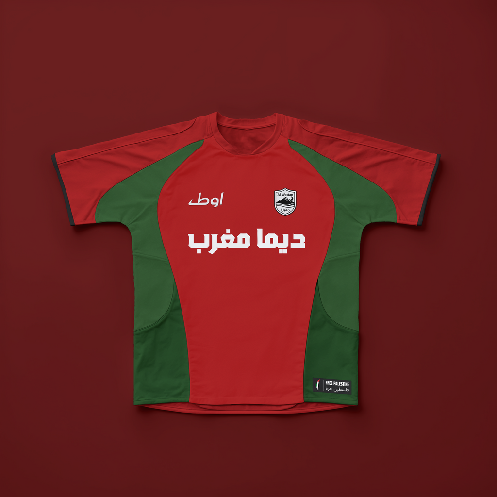 Maillot Maroc Rouge