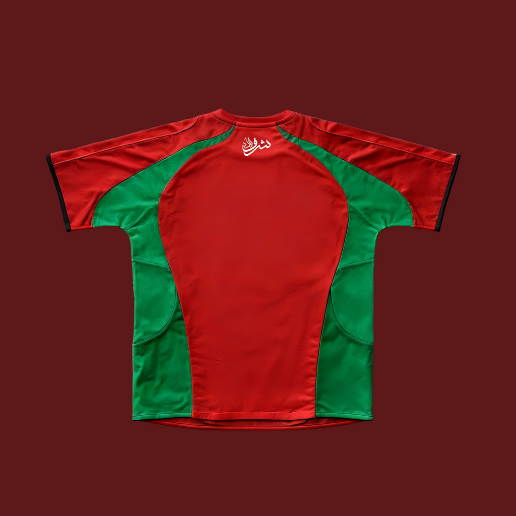 Maillot Maroc Rouge Dos